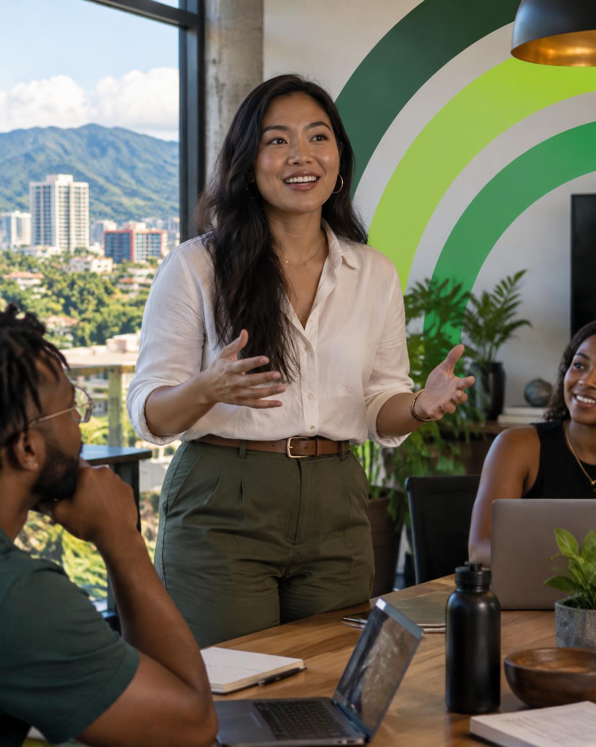 An international entrepreneur building with a team in Kingston